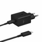 CARREGADOR SAMSUNG EP-T2510XBEGGB 25W USB-C PRETO