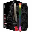 Placa de Vdeo XFX OC AMD Radeon RX9070 XT Mercury Class Pro Gaming, RGB, 16GB GDDR6, 256-bit, RX-97TRGBBB9