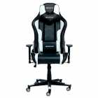 CADEIRA GAMER MAXRACER TACTICAL BLACK/WHITE TCL-3