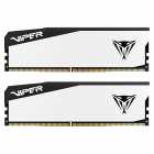 MEM DDR5 32GB 5600 PATRIOT VIPER 5 RGB WHITE 2X16G VEB532G5636KW