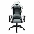 CADEIRA GAMER MULTILASER WARRIOR GA228 SENSE ELITE WHITE/GRAY 130KG