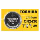 PILHA CR2430 TOSHIBA LITHIUM 3V - UNIDADE