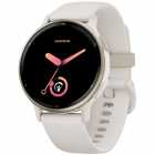 RELOGIO GARMIN VIVOACTIVE 5 GPS 010-02862-11 GOLD GOLD/IVORY