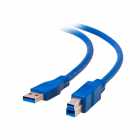 CABO USB P/ IMPRESORA 1.5M (USB-B) 3.0 AZUL