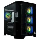 GABINETE SATE K902 GAMER 4FAN EATX PRETO