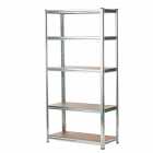 RACK DE 5 ESTANTES METAL + MADERA DECOTEAM DMO-033