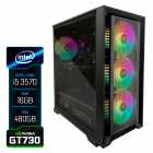 PC Montado UP Gamer Vortex, Intel Core i5 3570 3.80GHz, GT730 4GB, RAM 16GB DDR3 1600MHz, SSD 480GB 2.5