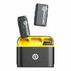 MICROFONE HOLLYLAND LARK M1 DUO WIRELESS PRETO