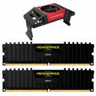 Memria Corsair Vengeance LPX Airflow, DDR4 32GB (2x16GB), 4000MHz, c/Dissipador, CMK32GX4M2G4000C19, Preto