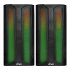 CAIXA DE SOM SATE AS-92006 RGB/BT/USB PRETO