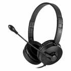 FONE HP C/ MICROFONE DHE-8009 P2 PRETO
