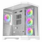 GABINETE AIGO FT418 PRO 7FANS WHITE