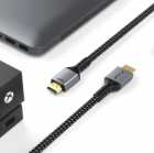 Cabo HDMI 2.1 3M FTX FTX-HD8K-AG3 8K/4K/60Hz/120Hz/48Gbps Carcaa de aluminio, Nylon tranado