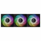 COOLER FAN GAMDIAS NOTUS M1-1203 ARGB PWM 3FAN PWM/120MM