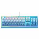 TECLADO REDRAGON K654GWB RGB BLUESIREN USA SW.RED