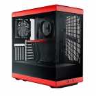 GABINETE HYTE Y40 MID-TOWER BLACK/RED 2FAN CS-HYTE-Y40-BR