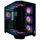GABINETE SATE K904 GAMER 10FAN ARGB PRETO