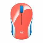 MOUSE LOGITECH M187 WIRELESS CORAL