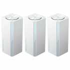 ROUTER XIAOMI MESH SYSTEM AX3000 NE 3UNIDAD WHITE DVB4486GL/WIFI6 WHITE
