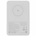 CARREGADOR PORT. XIAOMI WPB0507 MAGNETIC 5000MAH BHR9303GL WHITE