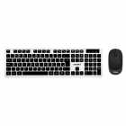 TEC/MOUSE SATE AK-761G PORTUGUES WIRELESS BLK/SILV