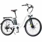 BICICLETA BLUHAN EBVIKE U2 WHITE 26