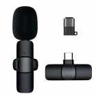 MICROFONE K8 WIRELESS SX26 WIRELESS USB-C E LIGHTN USB-C E LIGHTNI PRETO