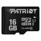 CARTAO MICROSD 16GB PATRIOT LX SERIES PSF16GMDC10