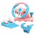 SIMULADOR PXN V3 PRO BLUE/PINK VOLANTE C/PADDLE SF VOLANTE C/PADDE SHIFTER *2