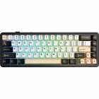 TECLADO AULA F65 65% RGB S/FIO SW.STAR VETOR EUA PRETO/BRANCO