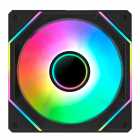 COOLER FAN AIGO AIR12S AF-AIR12S-BSM-HQ1 BLACK