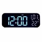 RELOGIO DIGITAL PAREDE SATE AC-T6852 LED BLUE