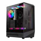GABINETE GAMEMAX VISTA COC BLACK ARGB