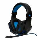FONE P2 SATE AE-327A GAMING PRETO/AZUL