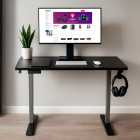 MESA OFFICE SATE A-MT301 ELETRICA BLACK