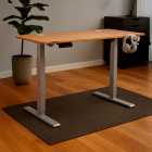 MESA OFFICE SATE A-MT304 ELETRICA BEGE/SILVER