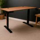 MESA OFFICE SATE A-MT308 ELETRICA BEGE/BLACK