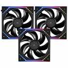 COOLER FAN THERMALRIGHT TL-M12Q X3 ARGB BLACK TL-M12Q 120MM