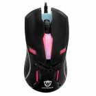 MOUSE SATE A-561 USB RGB 3600DPI PRETO
