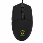 MOUSE SATE A-564 USB RGB 3600DPI PRETO