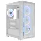 GABINETE GAMER SATE K2402 E-ATX 4 COOLER BRANCO