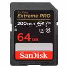 CARTAO SD 64GB SANDISK EXTREME PRO 200MB/S 90MB/S SDSDXXU-064G-GN 4IN
