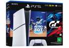 Console Sony PS5 Slim CFI-2115 4K Digital, 120Hz, 825GB, Sem Disco, Bivolt + Astro Bot + Gran Turismo 7