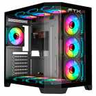 GABINETE FTX FTX-TANKBK VIDRIO/TEMP/AQUARIO/BLACK