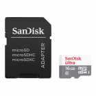 CARTAO MICROSD 16GB SANDISK ULTRA 80M XXXXX 016G-GN3MA
