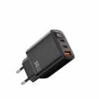 Carregador R�pido WiWU WI-G010 Firefly, 30W 3.2A, USB-C,�USB -�Preto