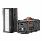 Carregador Portatil WiWU WI-P029 Armor, 50000MAH 100W 185Wh, Starlink, Lanterna, USB, USB-C - Preto