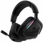 Headset Gamer Corsair VOID Wireless V2 2.4GHz + Bluetooth Drivers 50mm Dolby Atmos RGB CA-9011379-WW - Preto