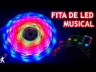 FITA LED MUSICAL RGB 30 MTS DMX CONTROLE USB 5V
