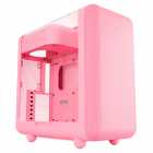 Gabinete Hyte X50 Strawberry Milk, CS-HYTE-X50G-SM , Mid Tower, ATX, Sem Fans, Rosa/Pink